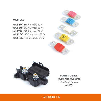 Protections : Fusibles & Boîtiers