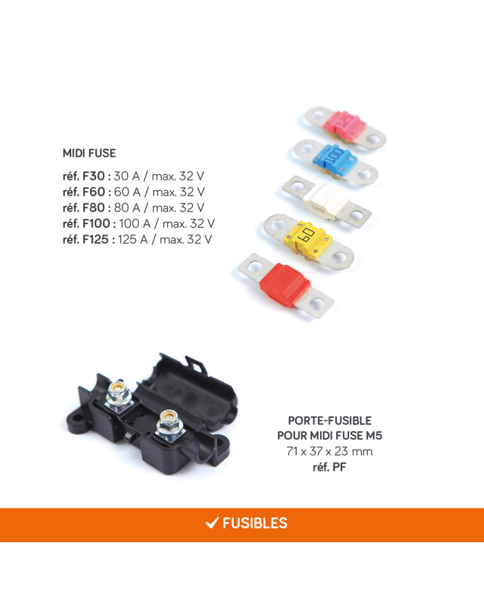 Protections : Fusibles & Boîtiers