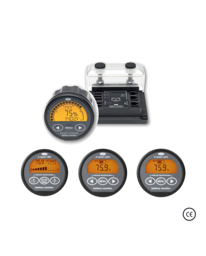 Contrôleur de batterie  LCD gamme Expert