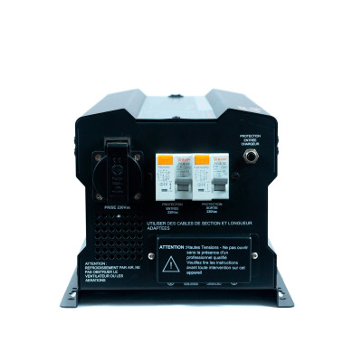 Combiné sinusoïdal DC/AC CS DIF: 12, 24, 48V-230V-2500 à 7000Va
