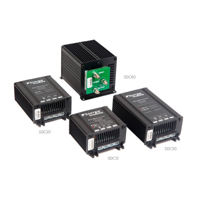 SDC Abaisseurs DC/DC étanches 24/12V (20A à 100A)