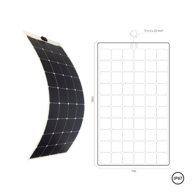Panneau solaire souple HP FLEX