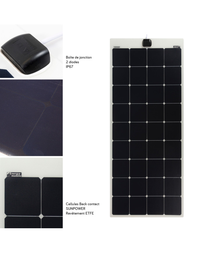 Panneau solaire souple HP FLEX