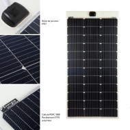 Panneau solaire souple PERC FLEX BLANC