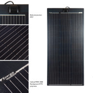 Panneau solaire souple PERC FLEX NOIR
