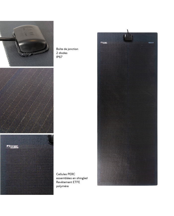 Panneau solaire souple PERC HD FLEX