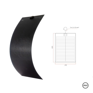 Panneau solaire souple PERC HD FLEX