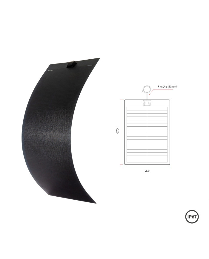 Panneau solaire souple PERC HD FLEX