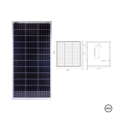 Panneau solaire rigide A PERC BLANC