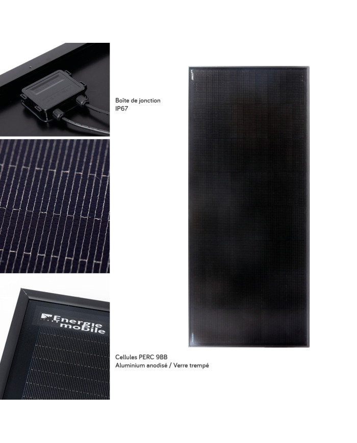 panneau solaire rigide PERC