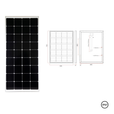 Panneau solaire rigide HP