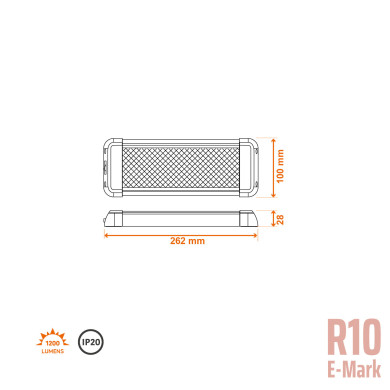 Réglette Plafonnier LED HYPERLED