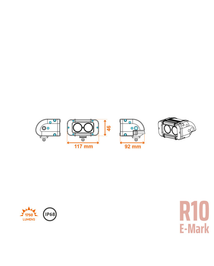 Eclairage rampe LED PRO HD LED
