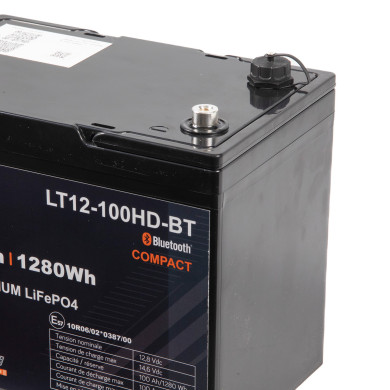 Batterie auxiliaire Lithium Lifepo4 bluetooth compactes LT BT HD