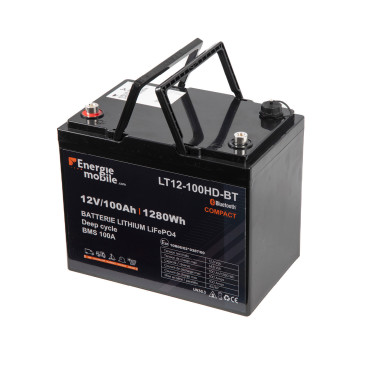 Batterie auxiliaire Lithium Lifepo4 bluetooth compactes LT BT HD