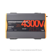 Combine convertisseur chargeur DC/AC Procombi