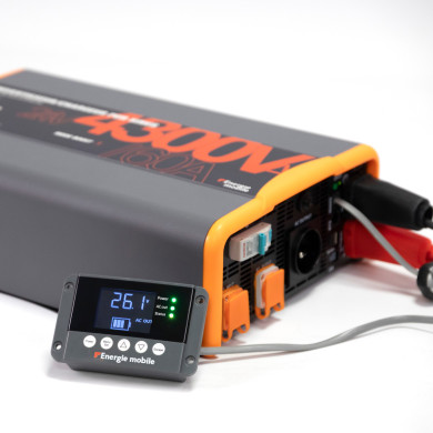 Combine convertisseur chargeur DC/AC Procombi