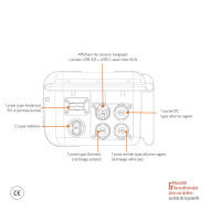 PK60 générateur 12Vdc portable