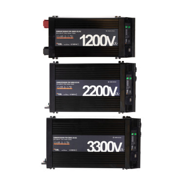 Convertisseur sinusoïdal DC/AC PS RT: 12V-230V-1200 à 4300Va