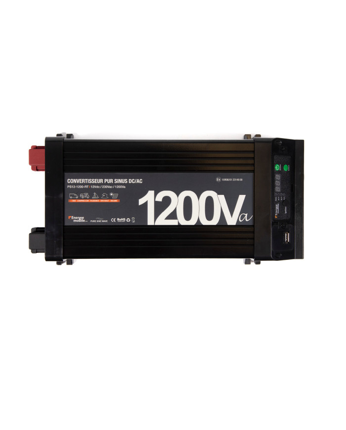 Convertisseur sinusoïdal DC/AC PS RT: 12V-230V-1200 à 4300Va