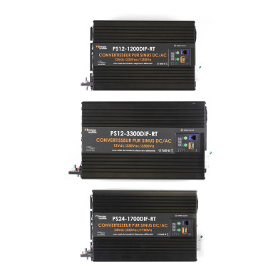 Convertisseur sinusoïdal DC/AC PS DIF RT