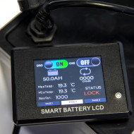 Moniteur déporté pour nos batteries et Powerbox équipées de la connectique