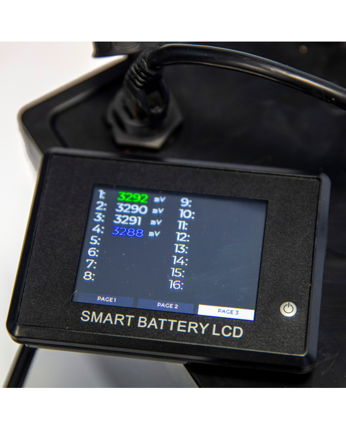 Moniteur déporté pour nos batteries et Powerbox équipées de la connectique