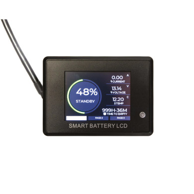 Moniteur déporté pour nos batteries et Powerbox équipées de la connectique