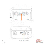 Générateurs lithium 230 V portables POWERCASE