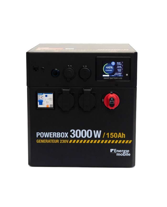 la compacte POWERBOX PRO K Lithium s’intégrera dans toutes les installations