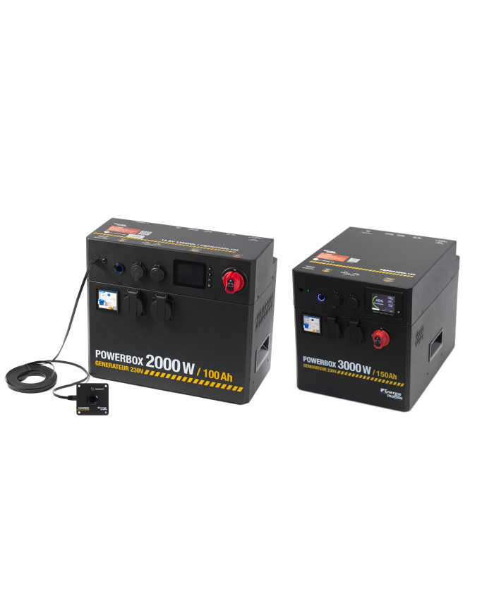 la compacte POWERBOX PRO K Lithium s’intégrera dans toutes les installations