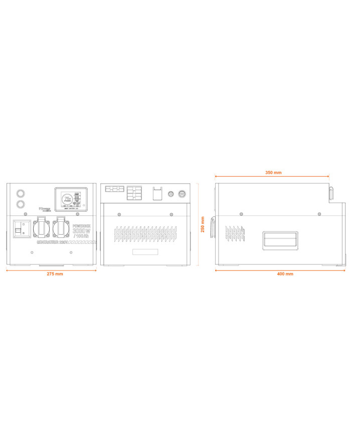 la compacte POWERBOX PRO K Lithium s’intégrera dans toutes les installations