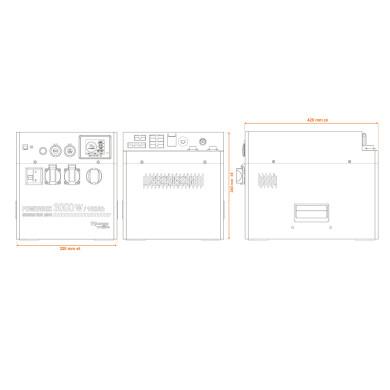 la compacte POWERBOX PRO K Lithium s’intégrera dans toutes les installations