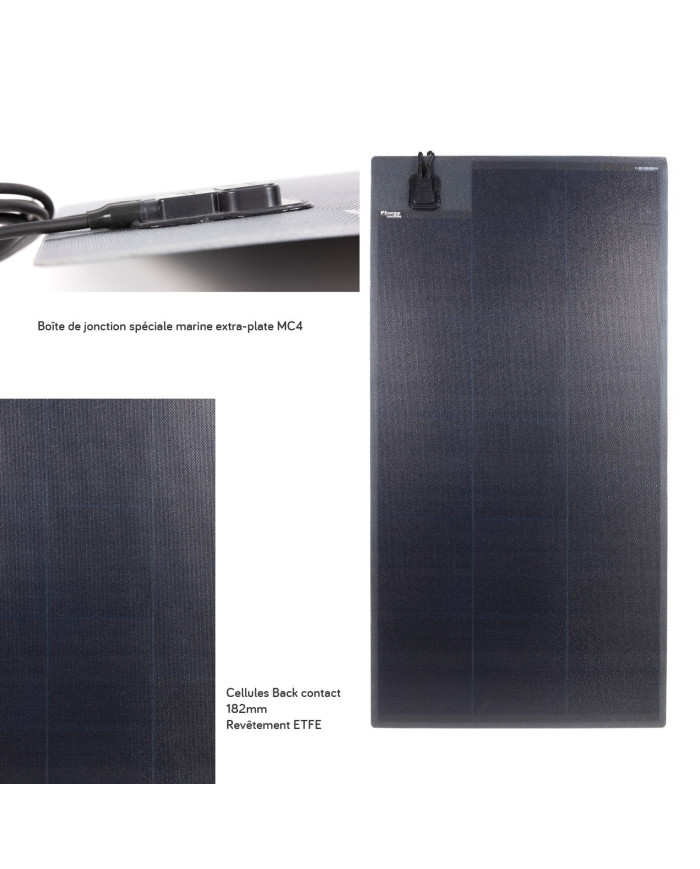 Panneaux solaires souples HPX marine