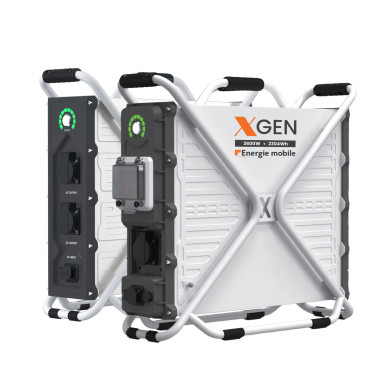 X-GEN3600 — Générateur électrique portable 3600 W / 2304 Wh