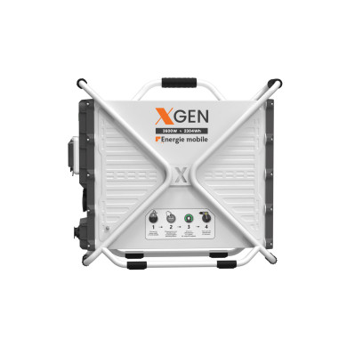 X-GEN3600 — Générateur électrique portable 3600 W / 2304 Wh