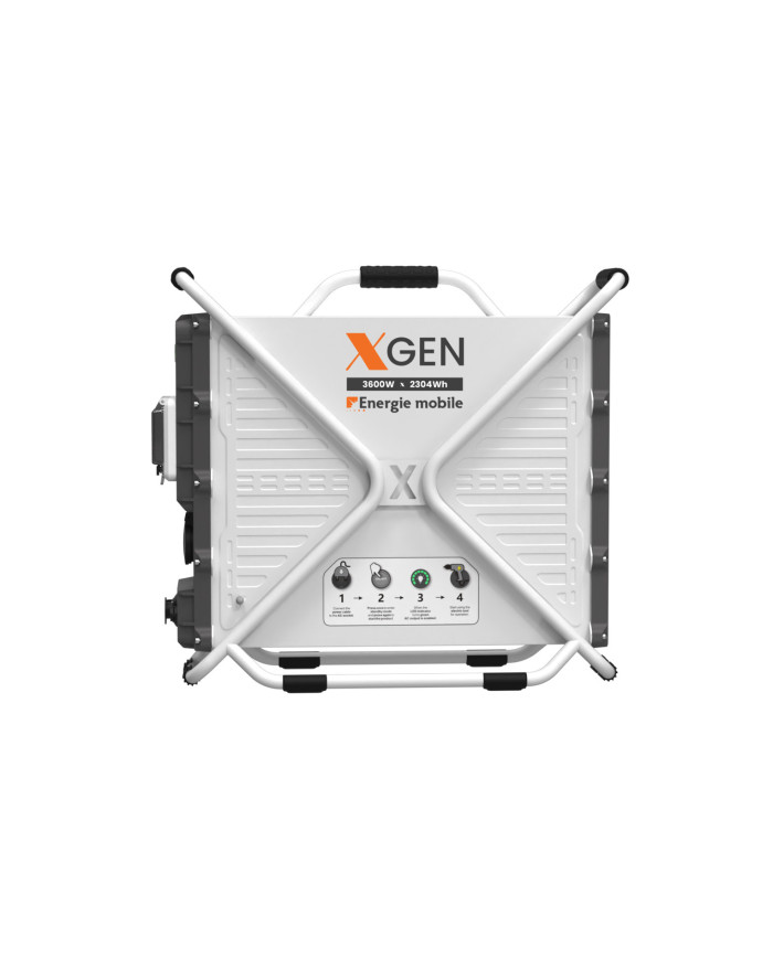 X-GEN3600 — Générateur électrique portable 3600 W / 2304 Wh