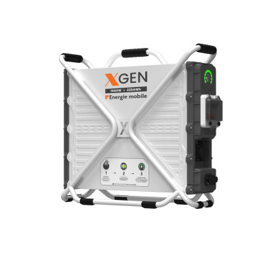 X-GEN3600 — Générateur électrique portable 3600 W / 2304 Wh