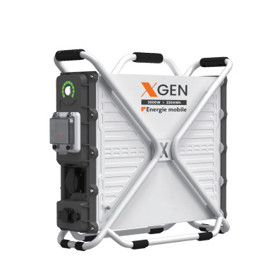 X-GEN3600 — Générateur électrique portable 3600 W / 2304 Wh