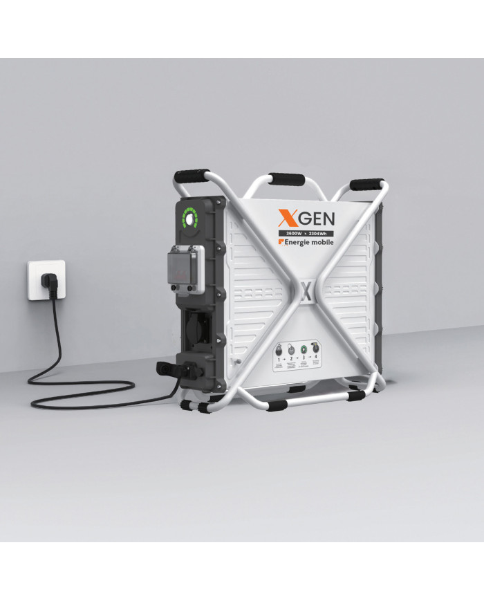 X-GEN3600 — Générateur électrique portable 3600 W / 2304 Wh