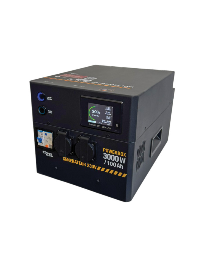 la compacte POWERBOX PRO K Lithium s’intégrera dans toutes les installations
