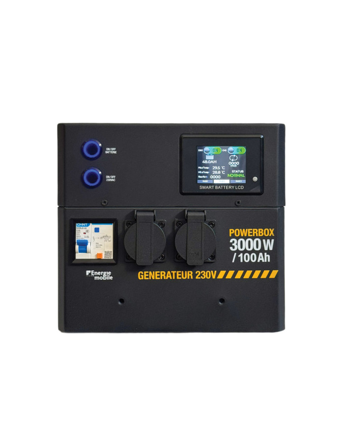 la compacte POWERBOX PRO K Lithium s’intégrera dans toutes les installations