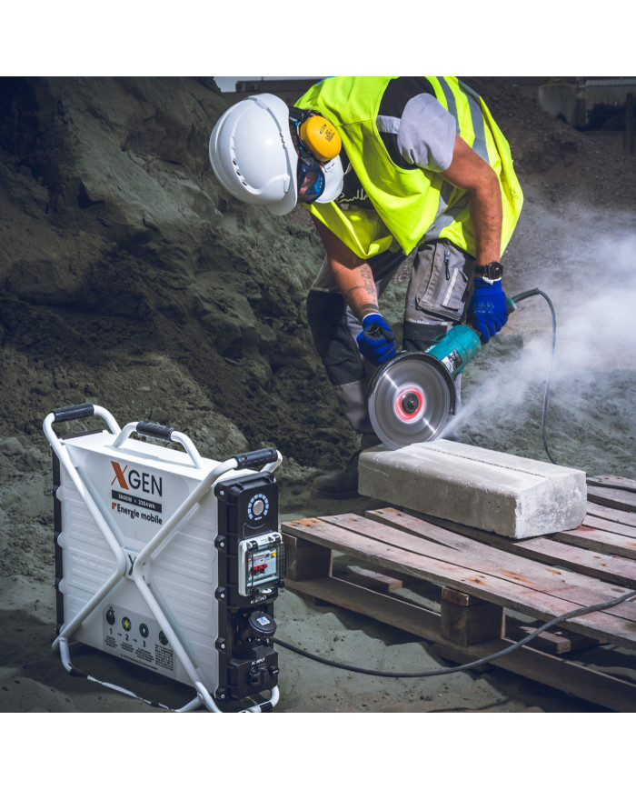 X-GEN3600 — Générateur électrique portable 3600 W / 2304 Wh