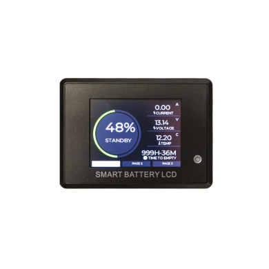 Moniteur déporté pour nos batteries et Powerbox équipées de la connectique