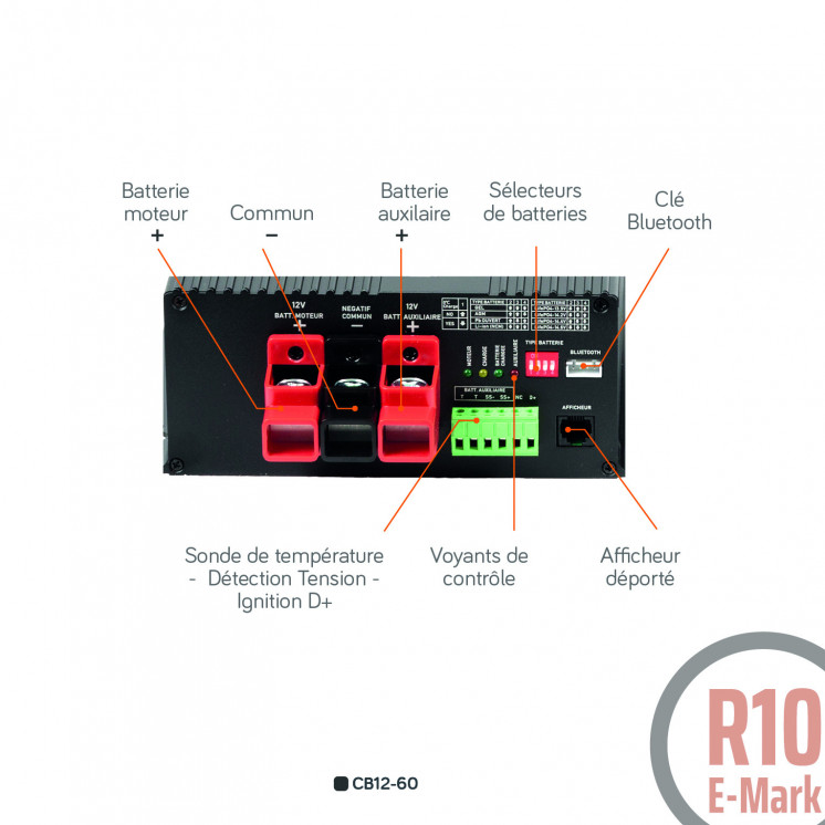 Chargeur booster DC/DC CB