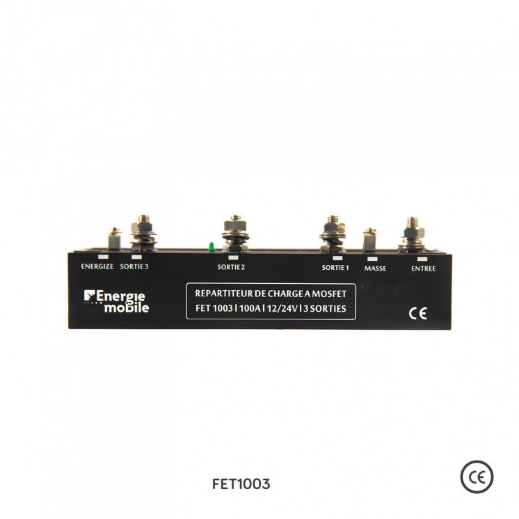 Répartiteur de charge DC/DC FET (12 et 24 V - 100 et 200 Amps)