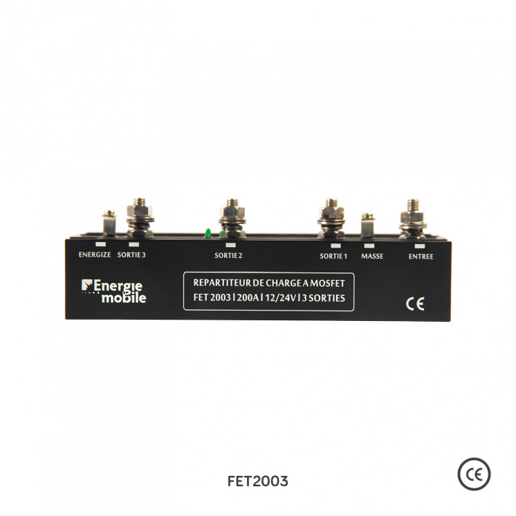 Répartiteur de charge DC/DC FET (12 et 24 V - 100 et 200 Amps)