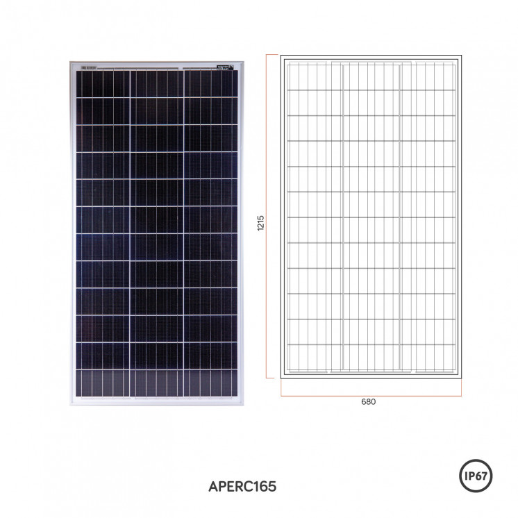 Panneau solaire rigide A PERC