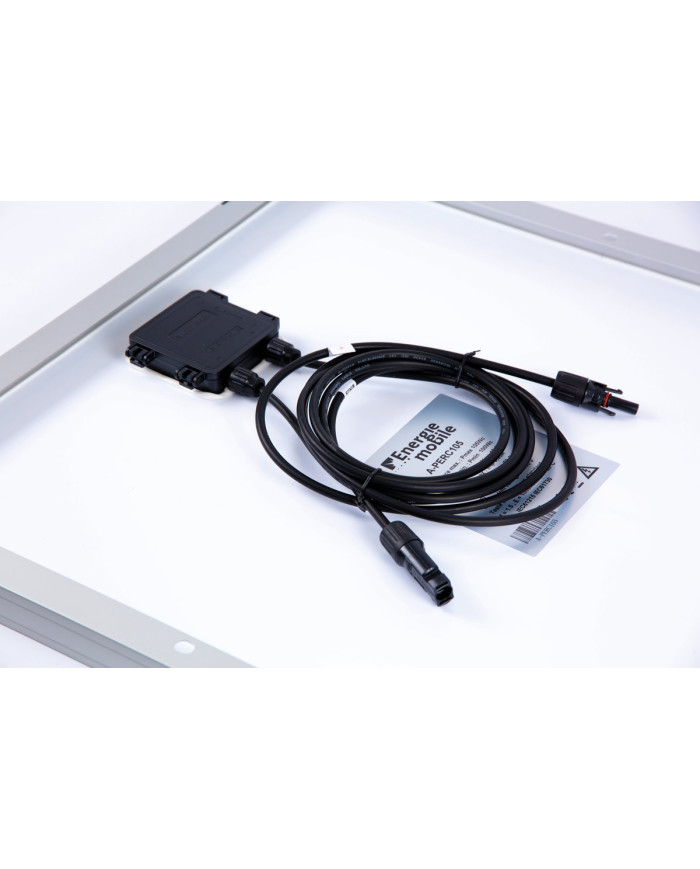 Panneau solaire rigide A PERC BLANC