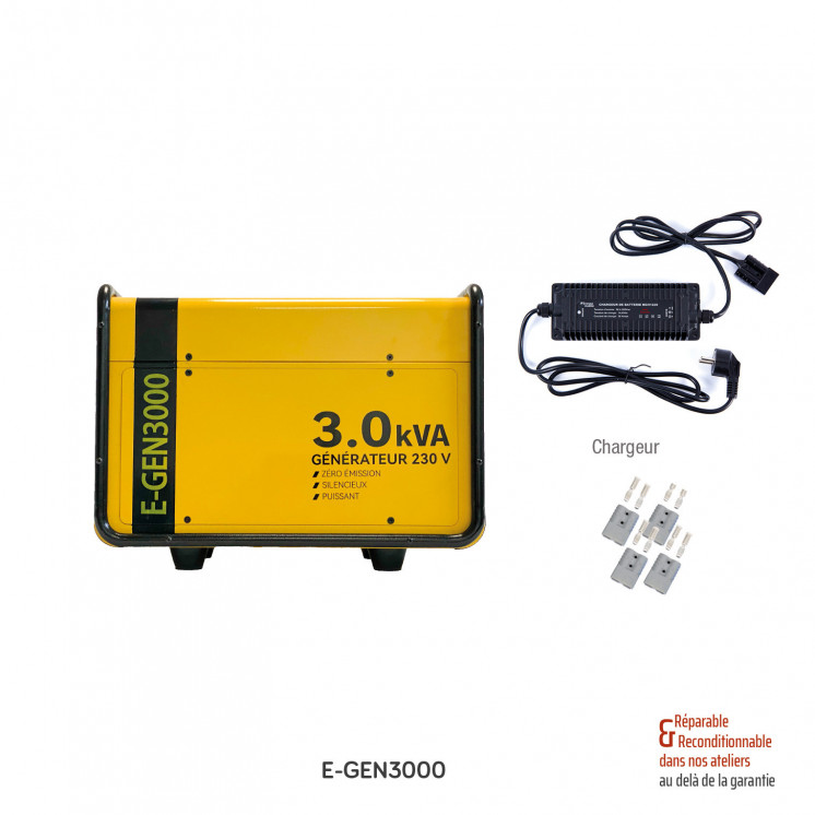 Générateur lithium E-GEN 2000W - 3000W - 3600W